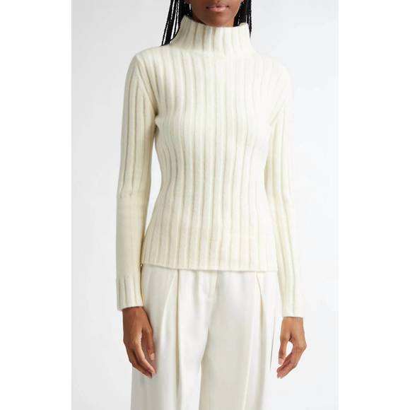 NEW PROENZA SCHOULER haven sweater in bone - Picture 1 of 5